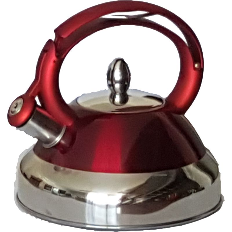 Stainless Steel Kettle Red