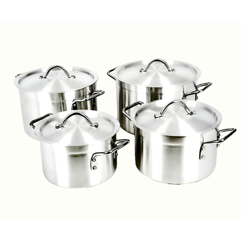 Unique Stock Pot Set Medium-8 Piece