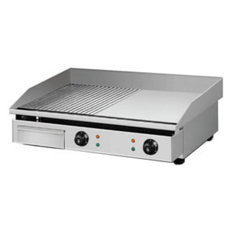 Electric Griddle Half Grooved