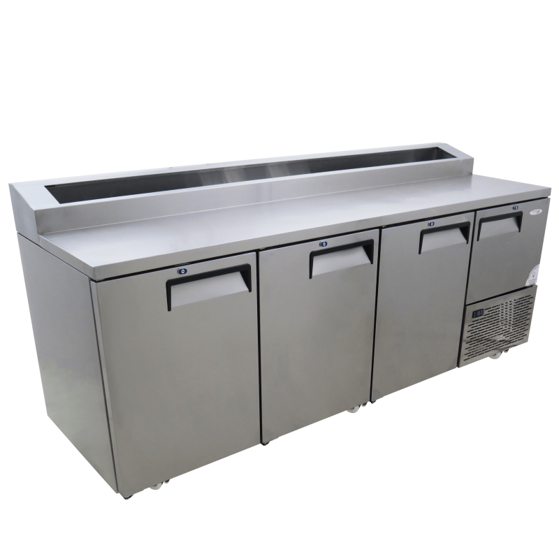 3.5 Pizza Top S/Steel Door Underbar Fridge 2295mm / 951L